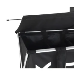 Wenko Wäschesammler Trio schwarz 118 l