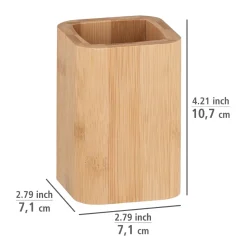 Wenko Zahnputzbecher Bambusa