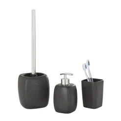 Wenko Zahnputzbecher Faro schwarz