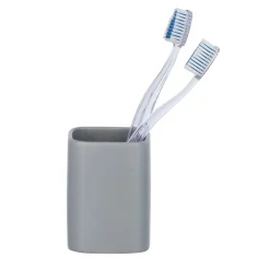 Wenko Zahnputzbecher Hexa grau