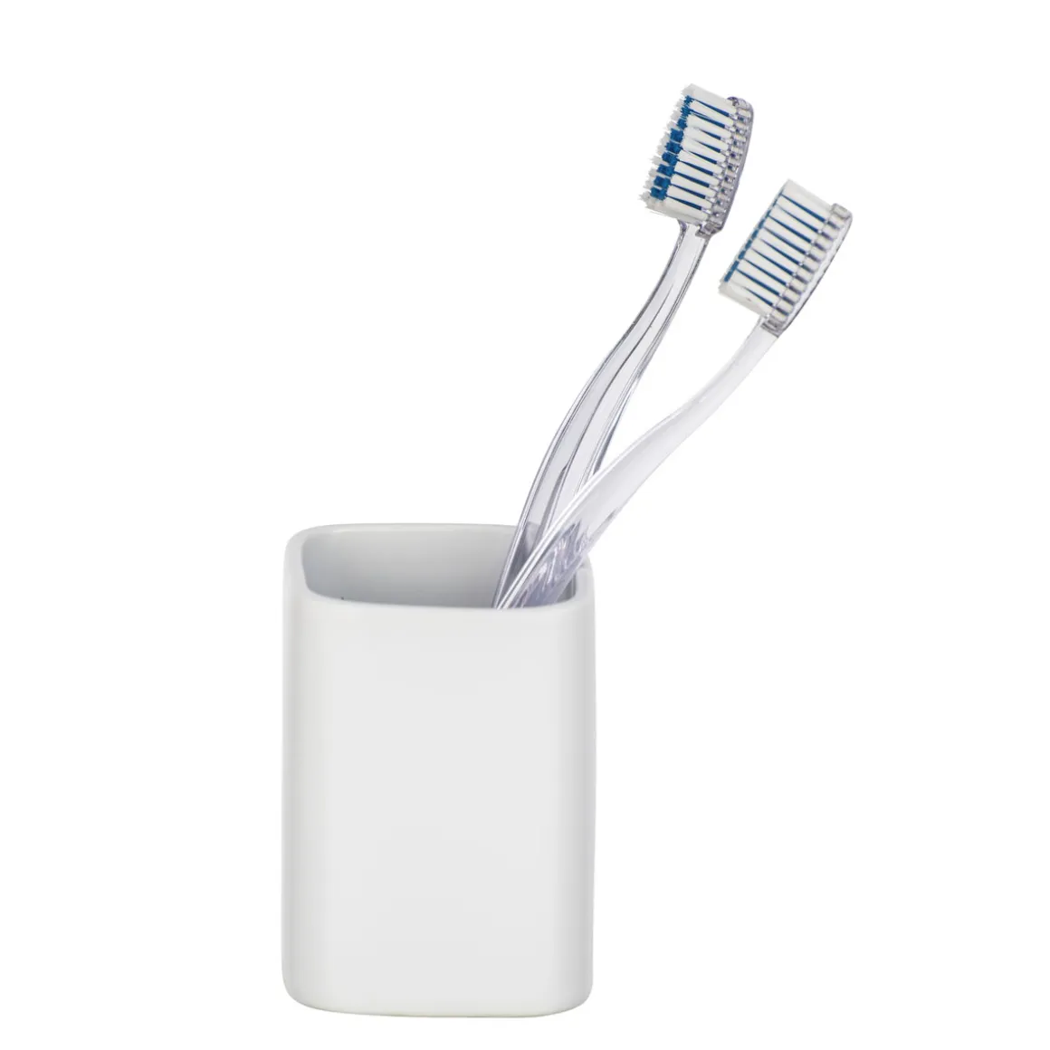 Wenko Zahnputzbecher Hexa weiß