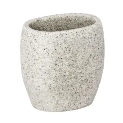 Wenko Zahnputzbecher Puro hellgrau