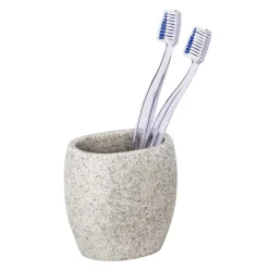 Wenko Zahnputzbecher Puro hellgrau