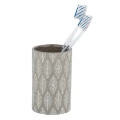 Wenko Zahnputzbecher Tupian grau