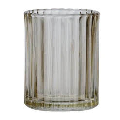 Wenko Zahnputzbecher Vetro braun