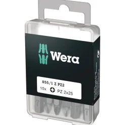 Wera Bit-Set DIY PZ 2 x 25 10-teilig
