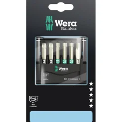 Wera Bit-Set Mini Check Edelstahl