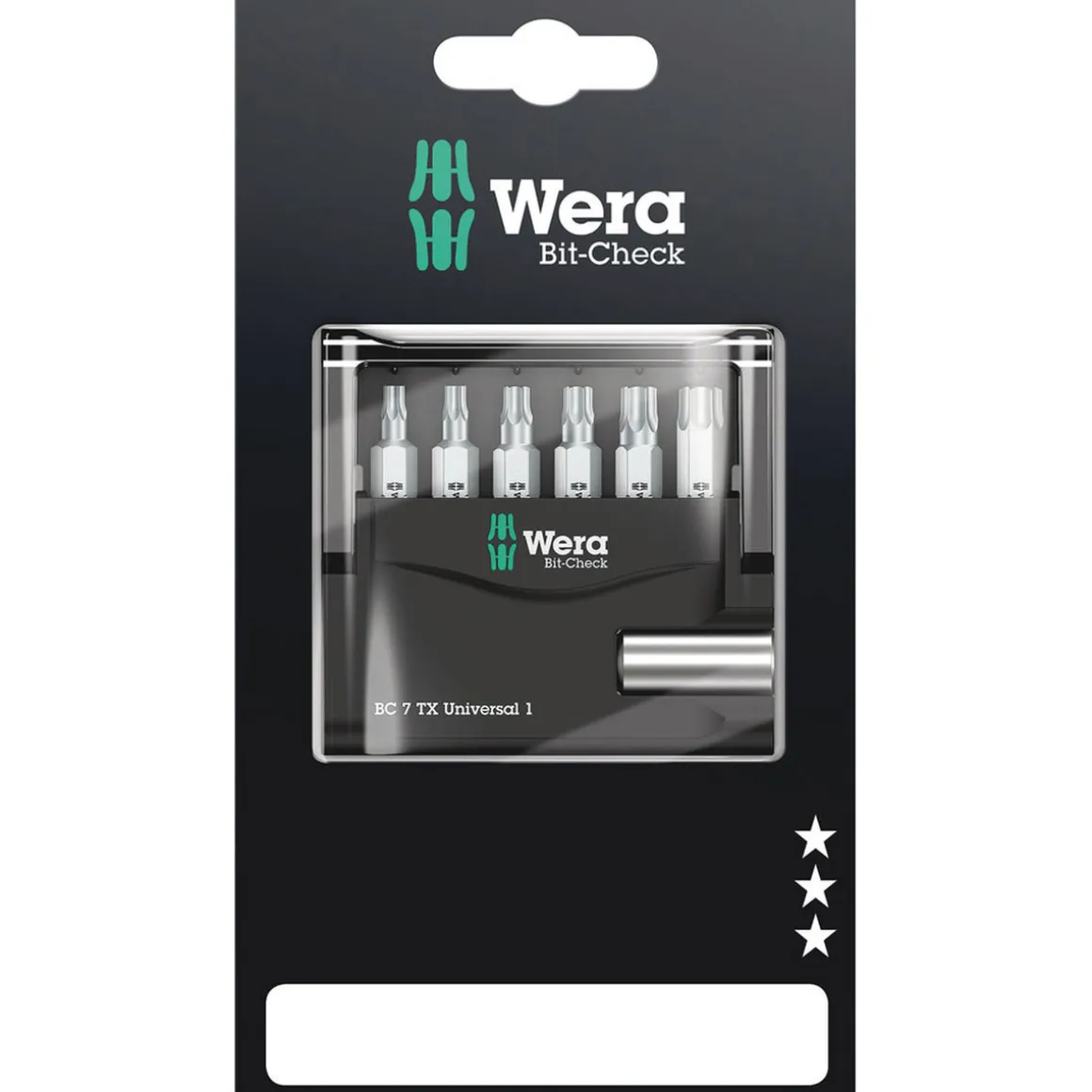Wera Bit-Set Torx 7-teilig