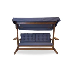 Westmann Hollywoodschaukel Viva 2400 115x237x175cm Anthrazit