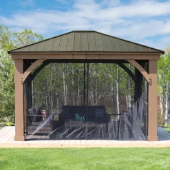 Westmann Moskitonetz für Devon 12x14 Schwarz