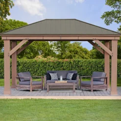 Westmann Pavillon Devon 1216 370,81x490,2x314,94cm Natur