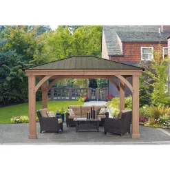 Westmann Pavillon Devon 1214 365,76x426,72x317,47cm Natur