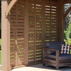 Westmann Seitenwand für Devon 12x12 und 12x14 8x298x232cm Natur