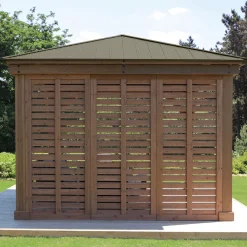 Westmann Seitenwand für Devon 12x12 und 12x14 8x298x232cm Natur