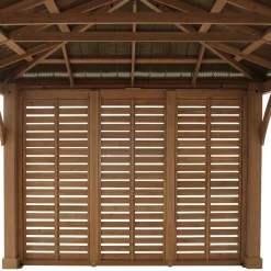 Westmann Seitenwand für Devon 12x12 und 12x14 8x298x232cm Natur