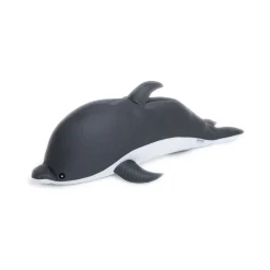Westmann Sitzsack & Schwimmtier Delfin 102x40x36cm Dunkelgrau