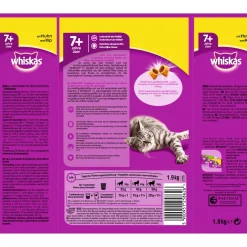 Whiskas Trocken Senior mit Huhn 1,9kg