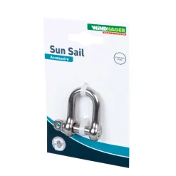 Windhager D-Schäkel Edelstahl rostfrei