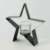 Windlicht Naos Stern Höhe 32 cm Eisen pulverbeschichtet Mehrfarbig