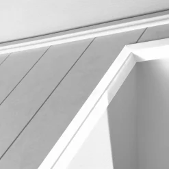 Winkelleiste weiß Hochglanz 2,6 m