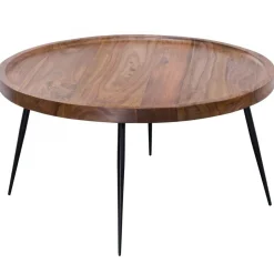 Wohnling Couchtisch „Bharu“ 75x39x75 cm, Braun