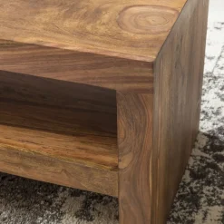Wohnling Couchtisch „Durban“ 110x45 cm, Sheesham