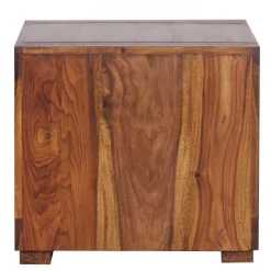 Wohnling Couchtisch „Sheesham“, 50x50 cm