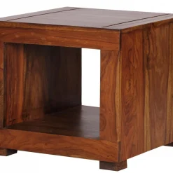 Wohnling Couchtisch „Sheesham“, 50x50 cm