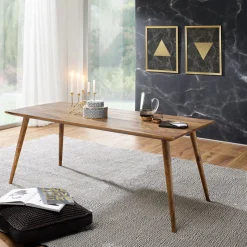 Wohnling Esszimmertisch Repa Massivholz 160 x 80 x 76 cm