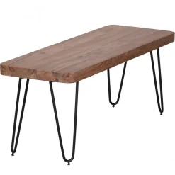 Wohnling Sitzbank 120x40x45 cm, Akazie