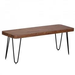 Wohnling Sitzbank 120x40x45 cm, Akazie