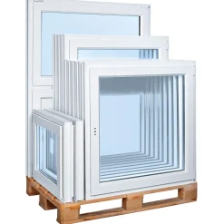 Wohnraumfenster Q 71 Premium Serie 3-Fach Verglasung 75 x 90 weiß DR