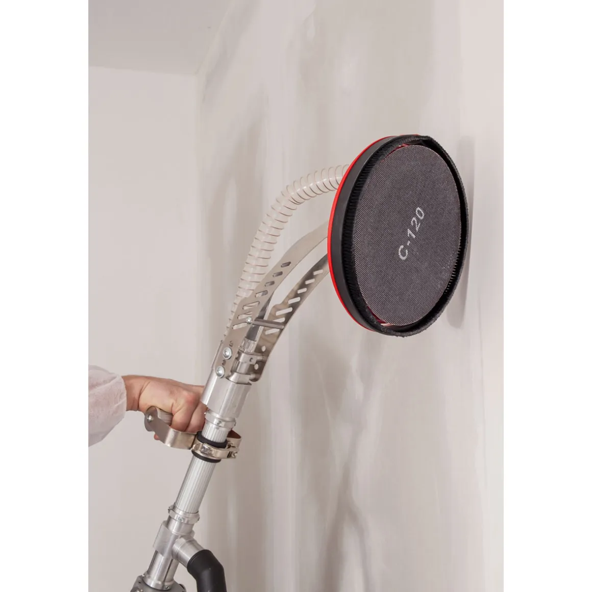 Wolfcraft 5 Haft-Schleifgitter für Gipskarton Durchmesser 225 mm Körnung 220