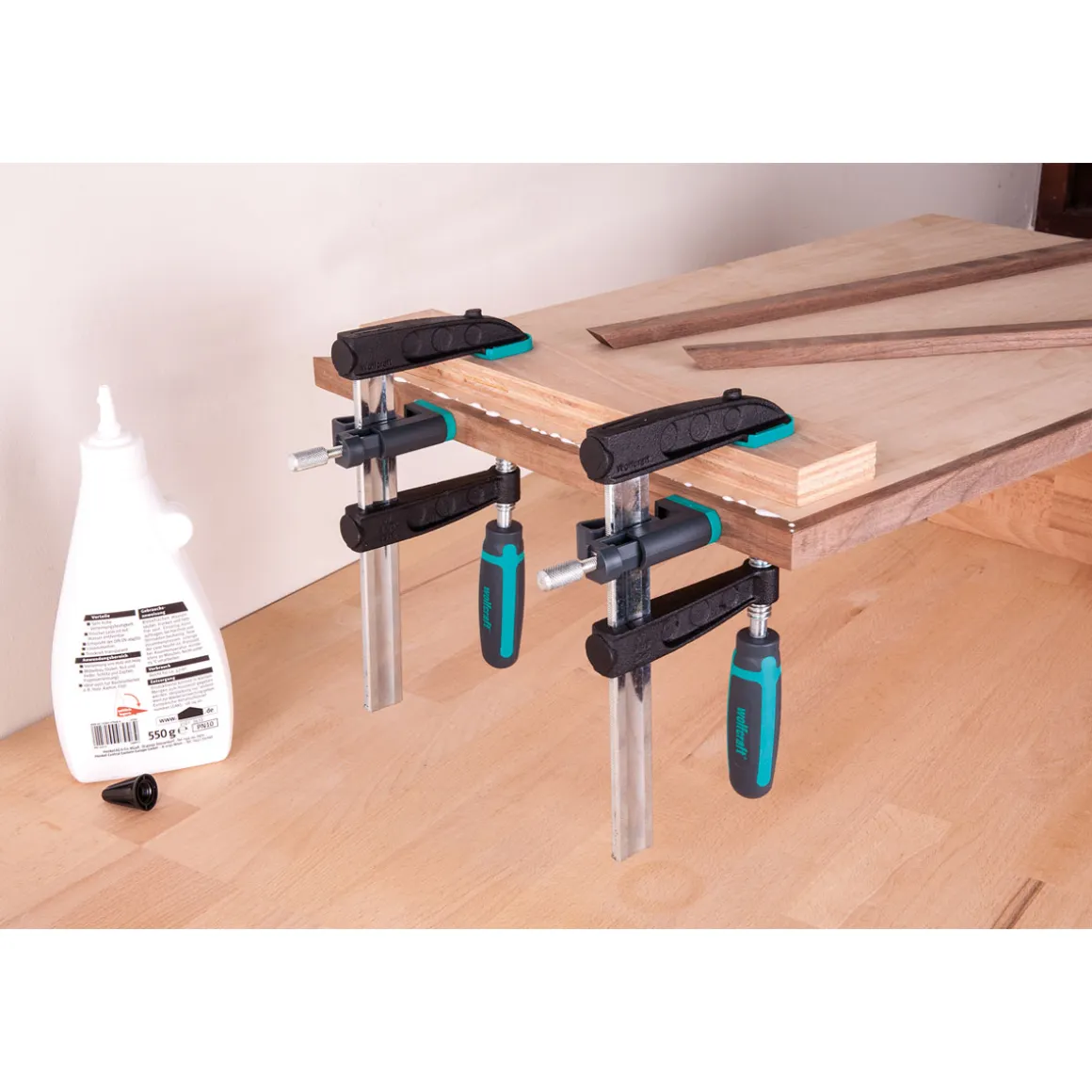 Wolfcraft 2 Kantenspanner KS 24