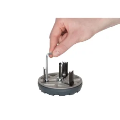 Wolfcraft Lochsäge verstellbar Durchmesser 45–90 mm