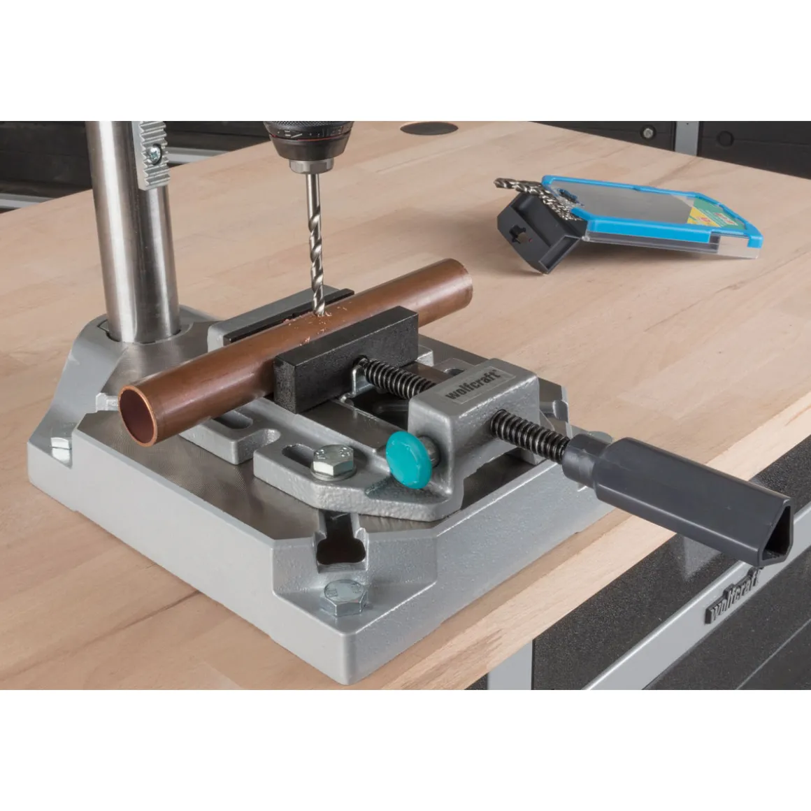 Wolfcraft Maschinenschraubstock