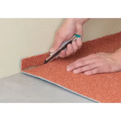 Wolfcraft Metall-Abbrechklingen-Messer 18 mm schwarze Klinge Profi-Sharp