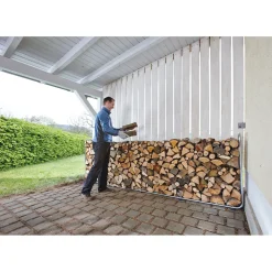 Wolfcraft Stapelhilfe Modular XXL für Brennholz