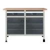 Wolfcraft Werkbank WWS620 mit 2 Schubladen