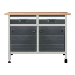 Wolfcraft Werkbank WWS620 mit 2 Schubladen