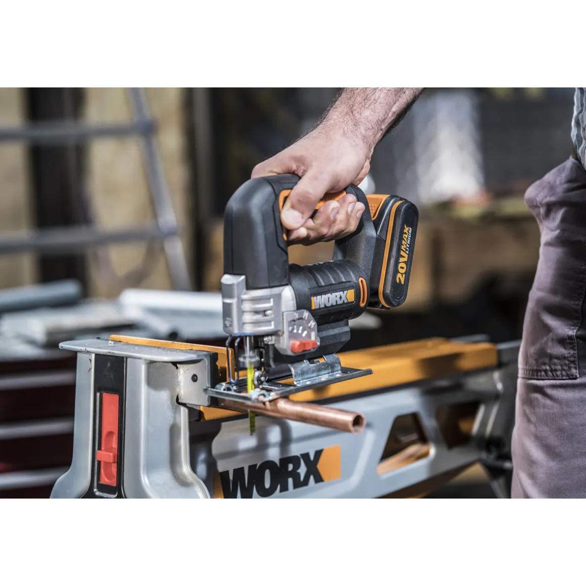 Worx Akku Stichsäge-Set WX543