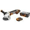 Worx Akku-Winkelschleifer-Set WX800