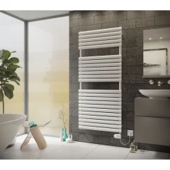 Ximax Elektrischer Handtuchwärmer Nestor 1802 x 600 mm 900 Watt Typ 3 Weiß