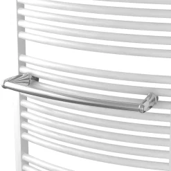 Ximax Heizkörper Zubehör Handtuchstange Design gebogen für Badheizkörper 460 mm Chrom