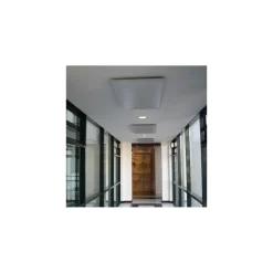 Ximax Infrarotheizung Aluminiumpaneel 600 x 900 mm 500 Watt Deckenmontage hängend Weiß