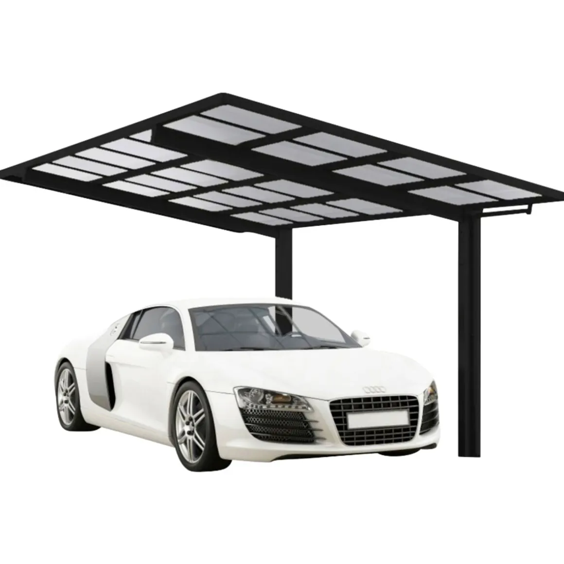 Ximax Carport Alu Linea 60 SchwarzSB