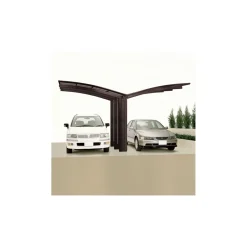 Ximax Carport Alu Portoforte 110 Y-Ausführung Mattbraun