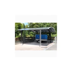 Ximax Carport Alu Portoforte 110 M-Ausführung Edelstahl-Look