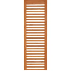 Zaunserie Aalborg Zwischenstück 60 x 180 cm Douglasie kirschbaumfarben lasiert